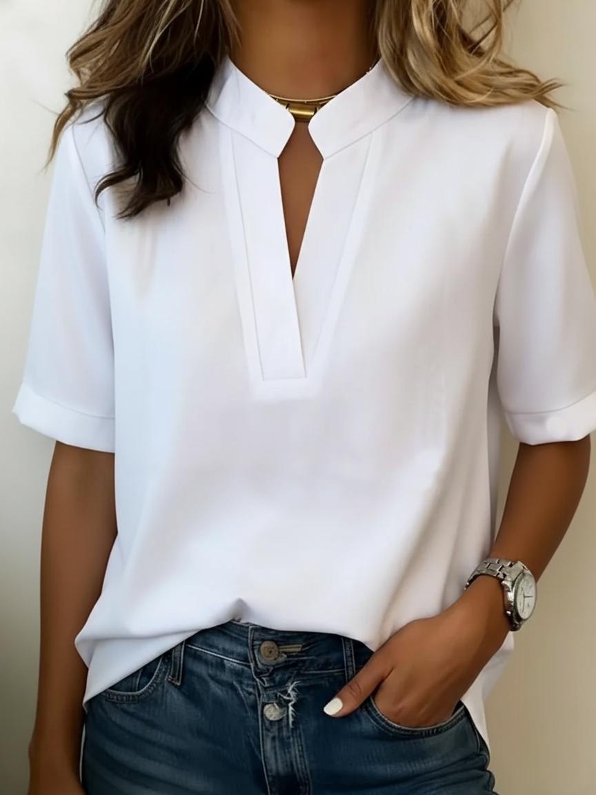 Margaux | Blouse Chic à Col en V