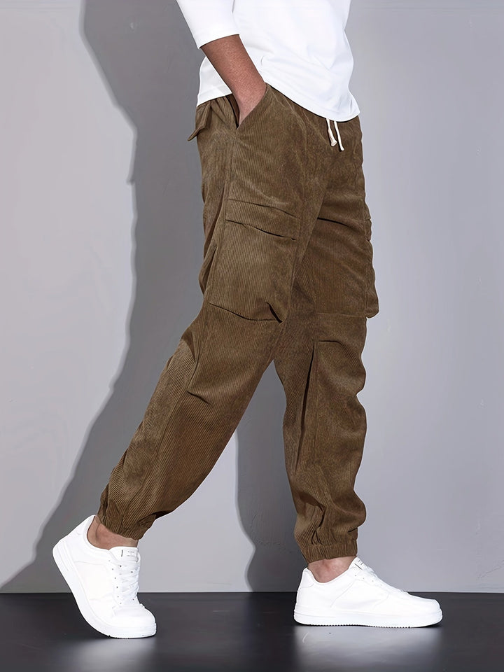 ROMMY | PANTALON CARGO EN CORDUROY