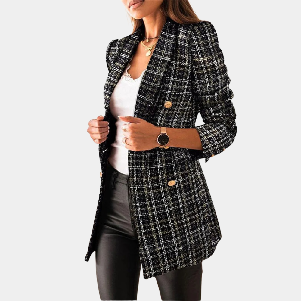 Debbie | Veste Blazer Elégante à Double Boutonnage