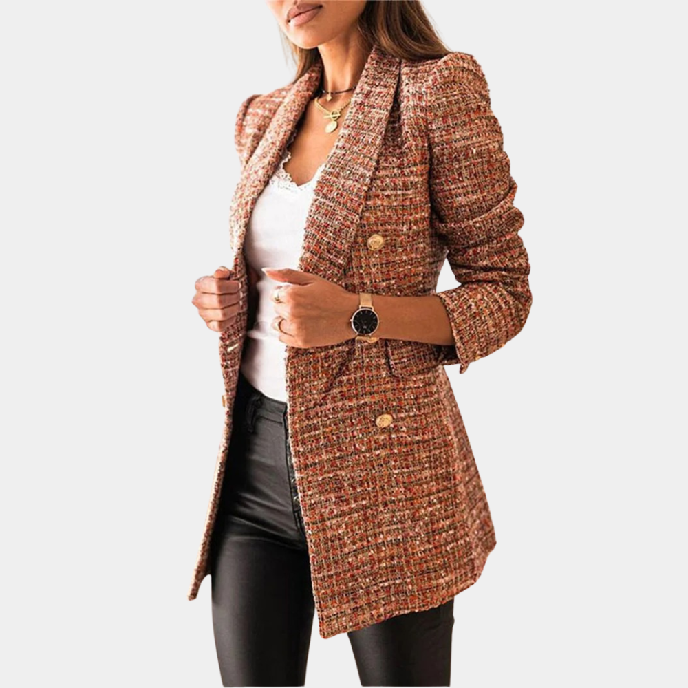 Debbie | Veste Blazer Elégante à Double Boutonnage