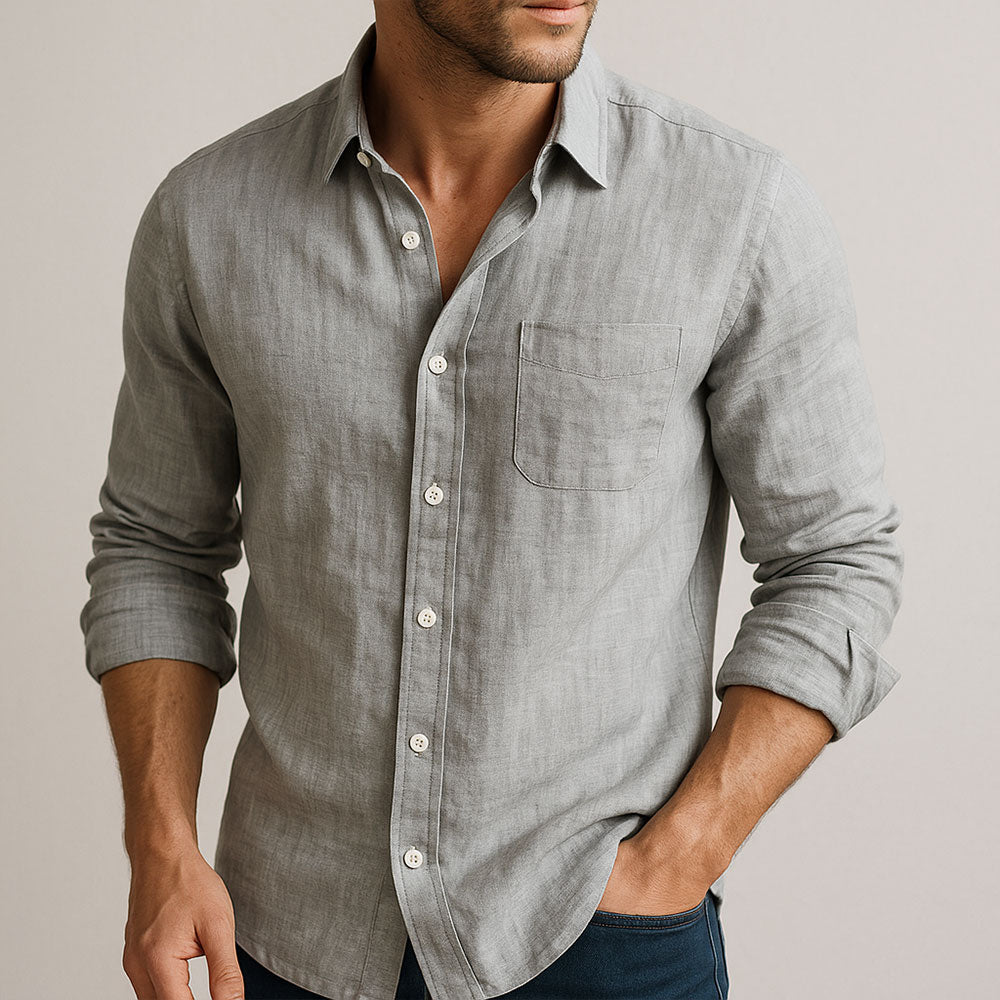 CHRIS | CHEMISE ESSENTIELLE EN LIN