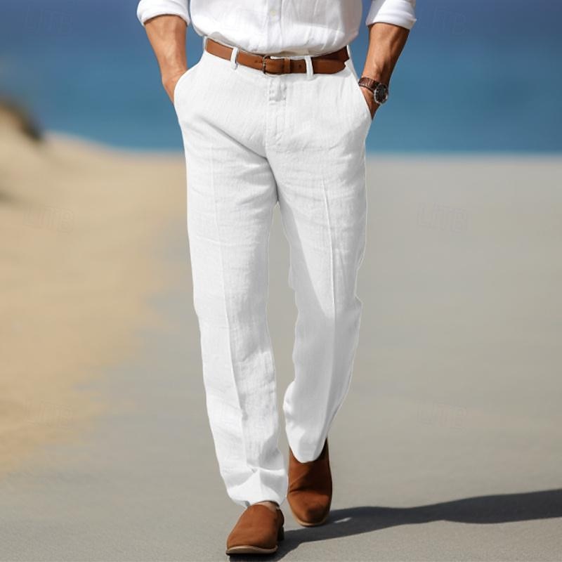CRIS | PANTALON HOMME LUXE EN LIN PREMIUM