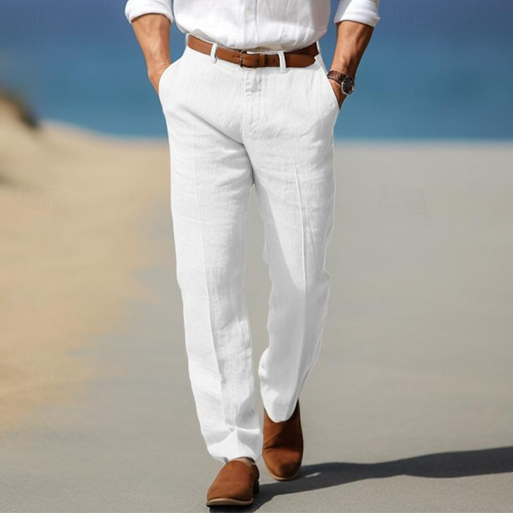 CRIS | PANTALON HOMME LUXE EN LIN PREMIUM