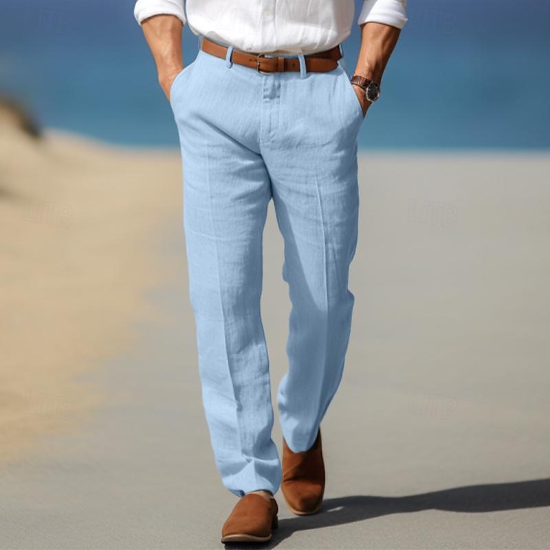 CRIS | PANTALON HOMME LUXE EN LIN PREMIUM