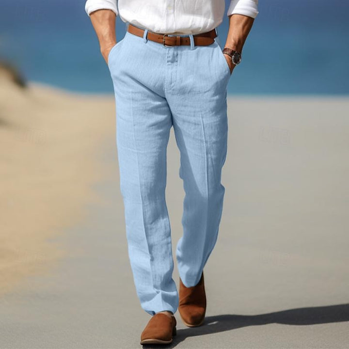 CRIS | PANTALON HOMME LUXE EN LIN PREMIUM