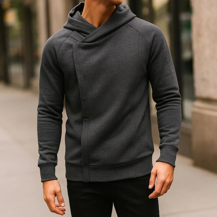 JOSE | SWEAT À CAPUCHE ZIPPÉ CROISÉ