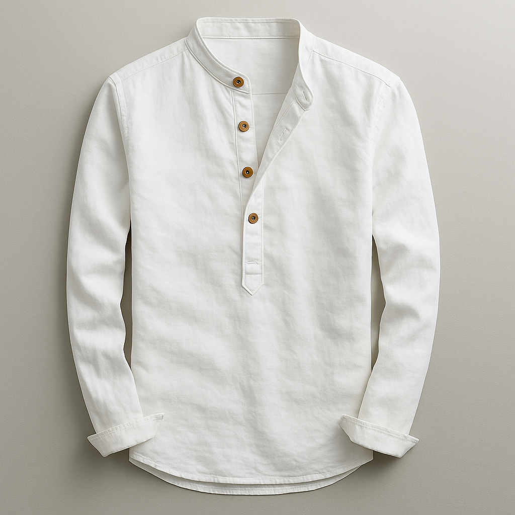 PRADO | CHEMISE ÉLÉGANTE À MANCHES LONGUES