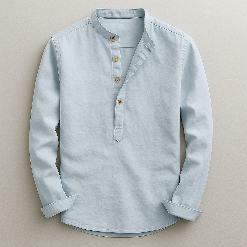 PRADO | CHEMISE ÉLÉGANTE À MANCHES LONGUES