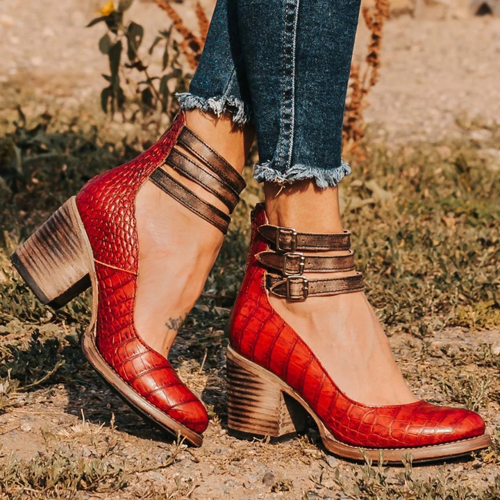 Lina | Bottines Élégance Western Chic
