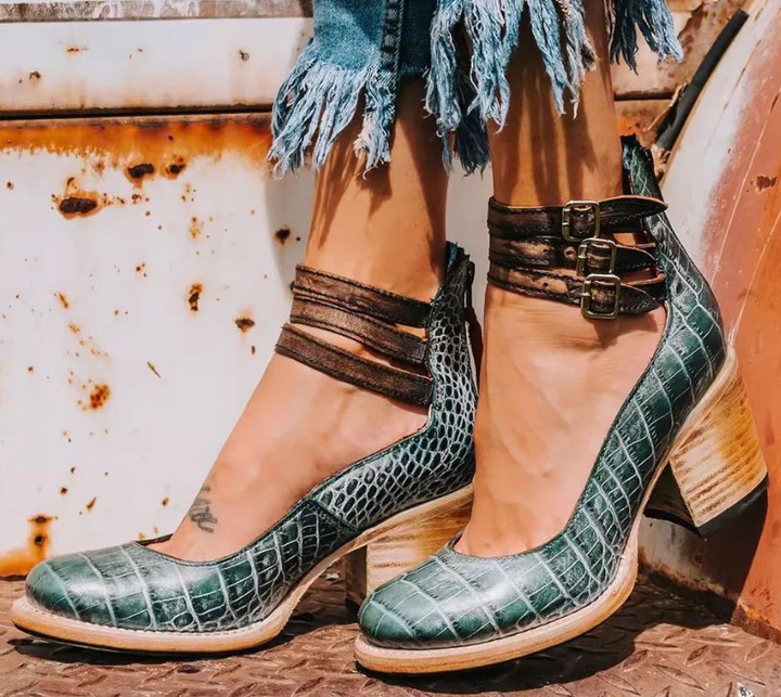 Lina | Bottines Élégance Western Chic