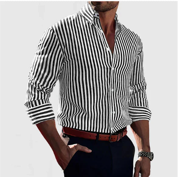 ROMEO | CHEMISE À RAYURES DÉCIDÉES