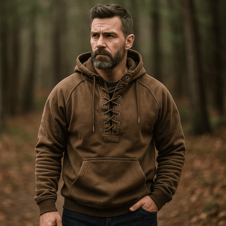 ALBERT | SWEAT À CAPUCHE À LACETS
