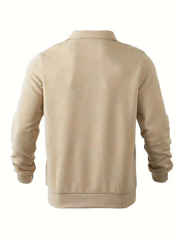 MICHAEL | PULL À MAILLE GÉOMÉTRIQUE