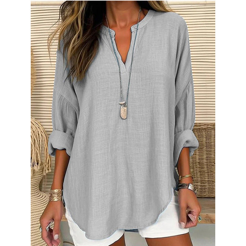 Alicia | Blouse Chic Col V