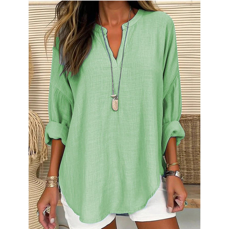 Alicia | Blouse Chic Col V