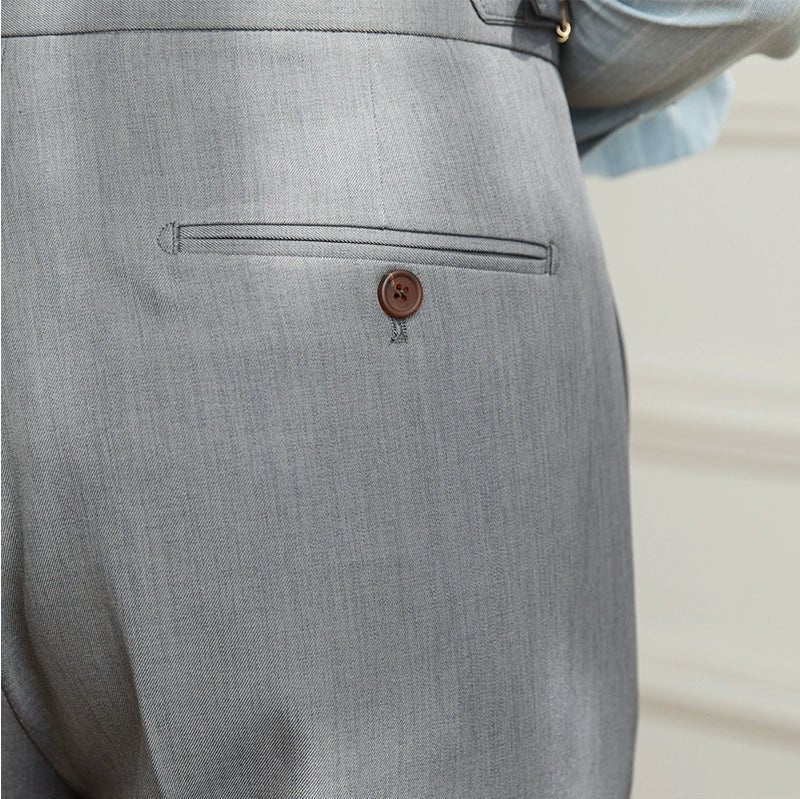 Timothy | Pantalon Fluide Taille Haute Elégant