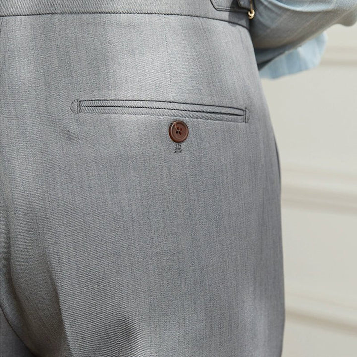 Timothy | Pantalon Fluide Taille Haute Elégant