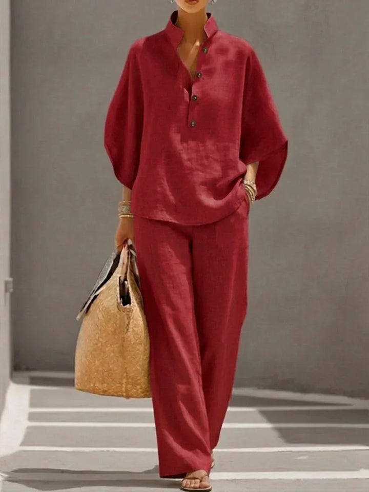 Noelle | Ensemble Deux Pièces Décontracté