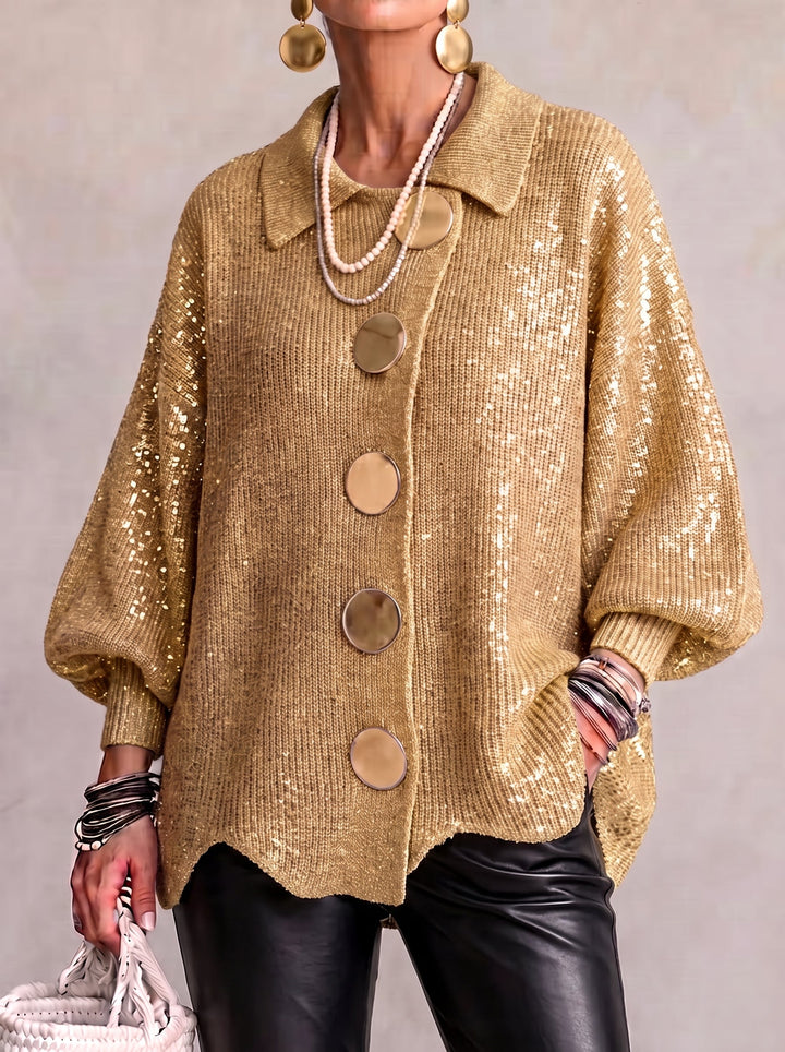 Ludomira | Cardigan Oversize Avec de Gros Boutons