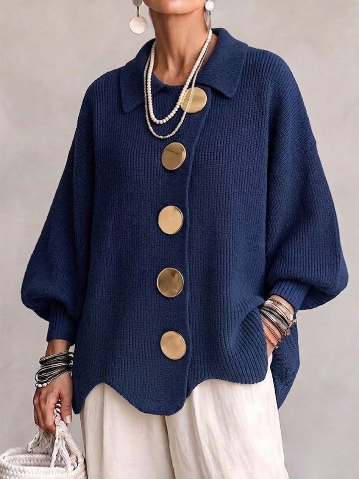Ludomira | Cardigan Oversize Avec de Gros Boutons