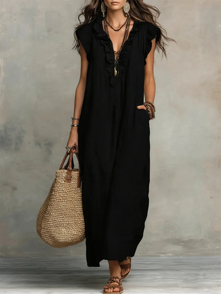 Melinda | Robe Bohemienne Chic et Fluide