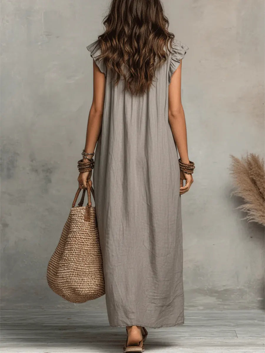 Melinda | Robe Bohemienne Chic et Fluide
