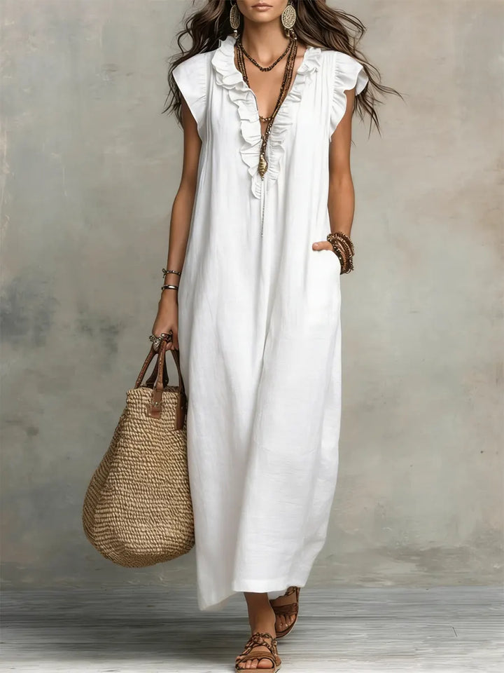Melinda | Robe Bohemienne Chic et Fluide