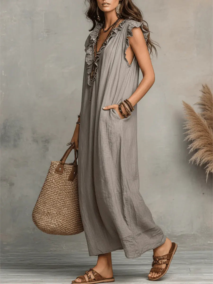 Melinda | Robe Bohemienne Chic et Fluide