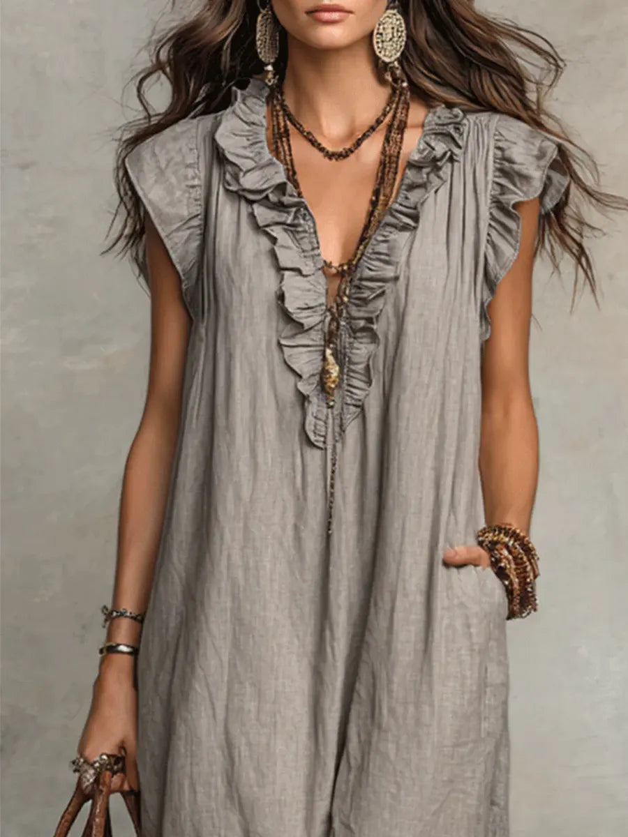 Melinda | Robe Bohemienne Chic et Fluide
