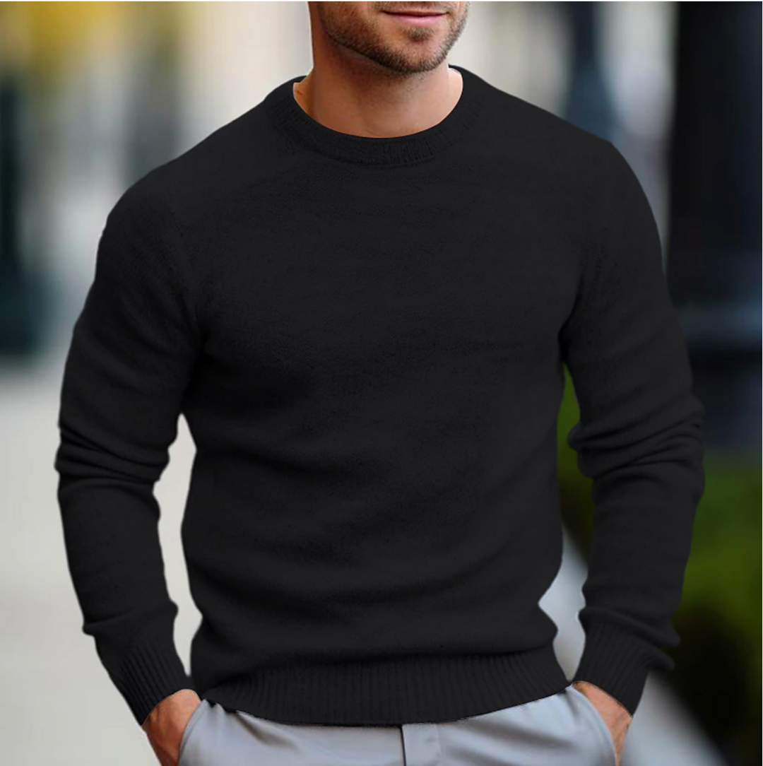 Lester | Pull à Col Rond et Manches Longues