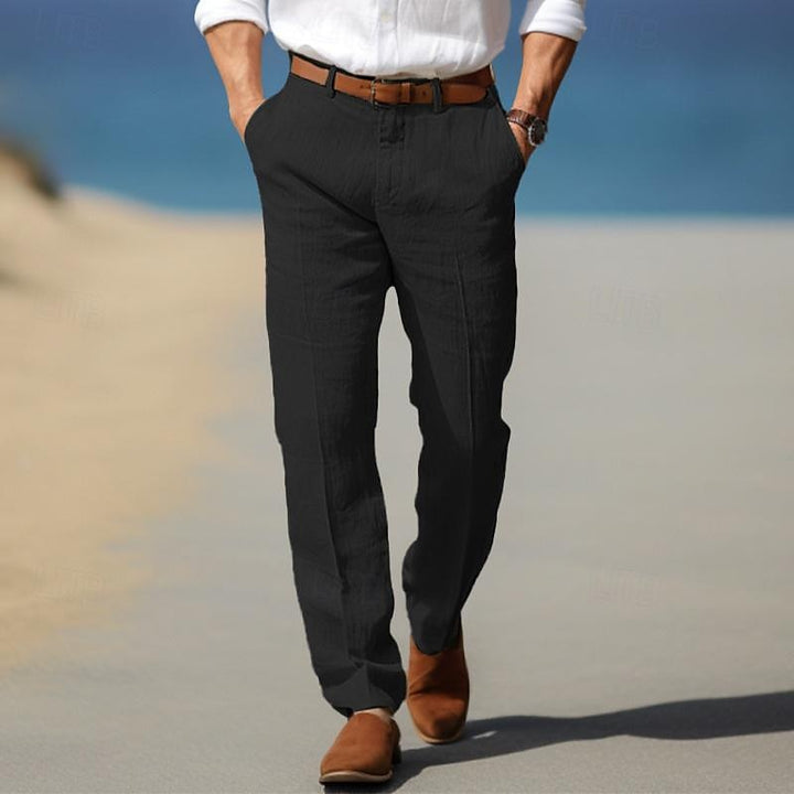 CRIS | PANTALON HOMME LUXE EN LIN PREMIUM