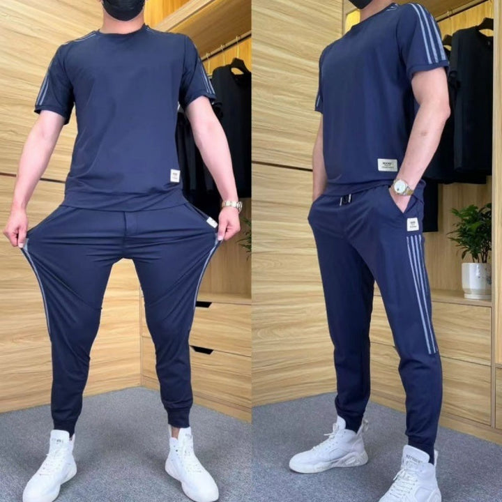 PETE | COMPLET HOMME EN MATÉRIAU DE LUXE AVEC ÉLASTIQUE