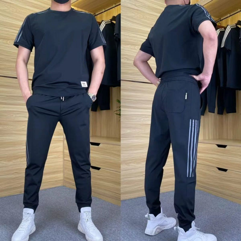 PETE | COMPLET HOMME EN MATÉRIAU DE LUXE AVEC ÉLASTIQUE