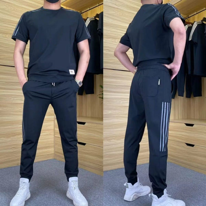 PETE | COMPLET HOMME EN MATÉRIAU DE LUXE AVEC ÉLASTIQUE
