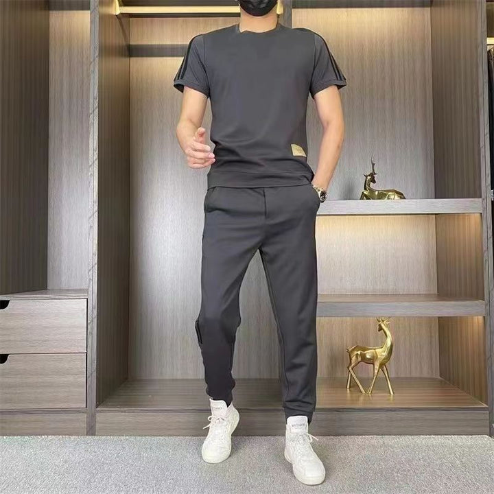 PETE | COMPLET HOMME EN MATÉRIAU DE LUXE AVEC ÉLASTIQUE