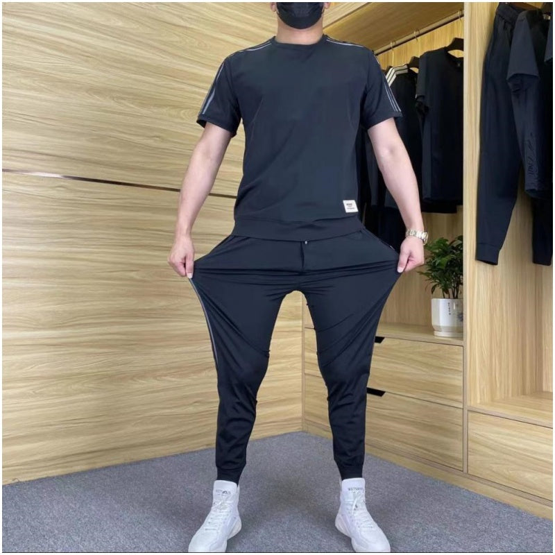 PETE | COMPLET HOMME EN MATÉRIAU DE LUXE AVEC ÉLASTIQUE