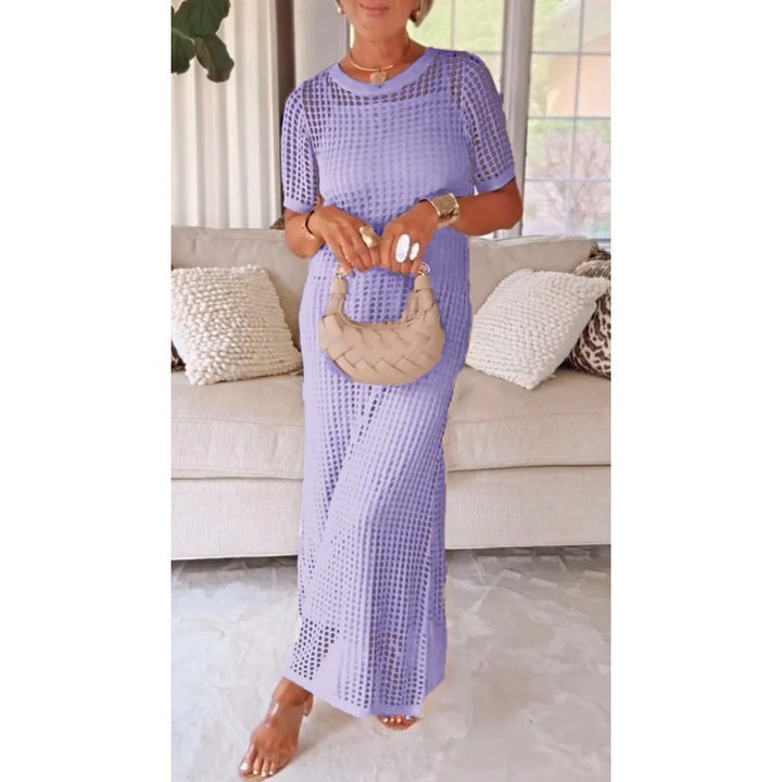 Bethany | Robe Maxi Longue Découpée + Robe Intérieure Gratuite