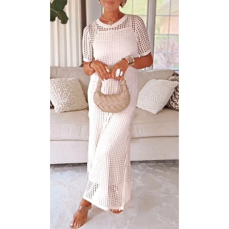 Bethany | Robe Maxi Longue Découpée + Robe Intérieure Gratuite
