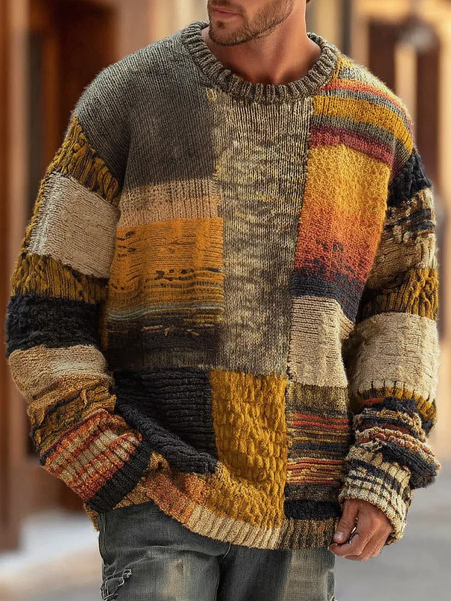 JASON | PULL EN MAILLE ABSTRAIT