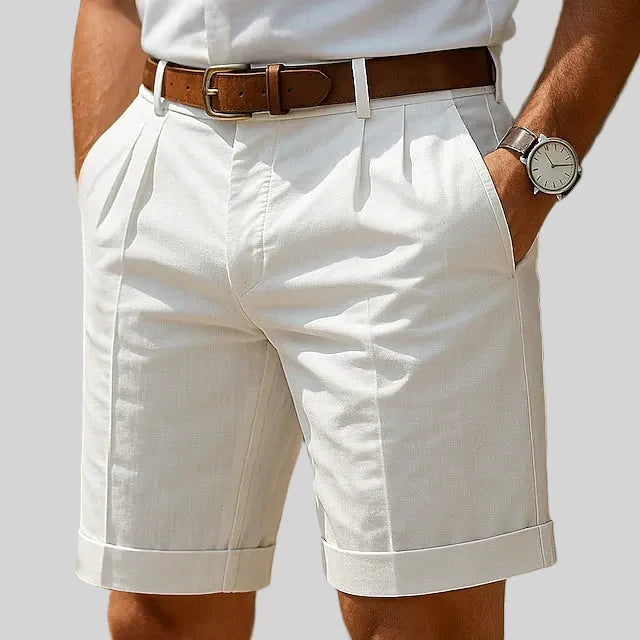 Eli | Short Chino Plissé D'été