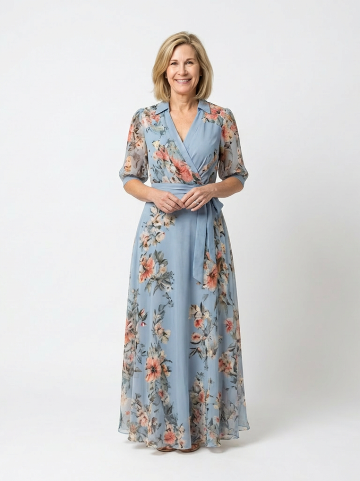 Elowen | Robe Maxi à Enveloppe