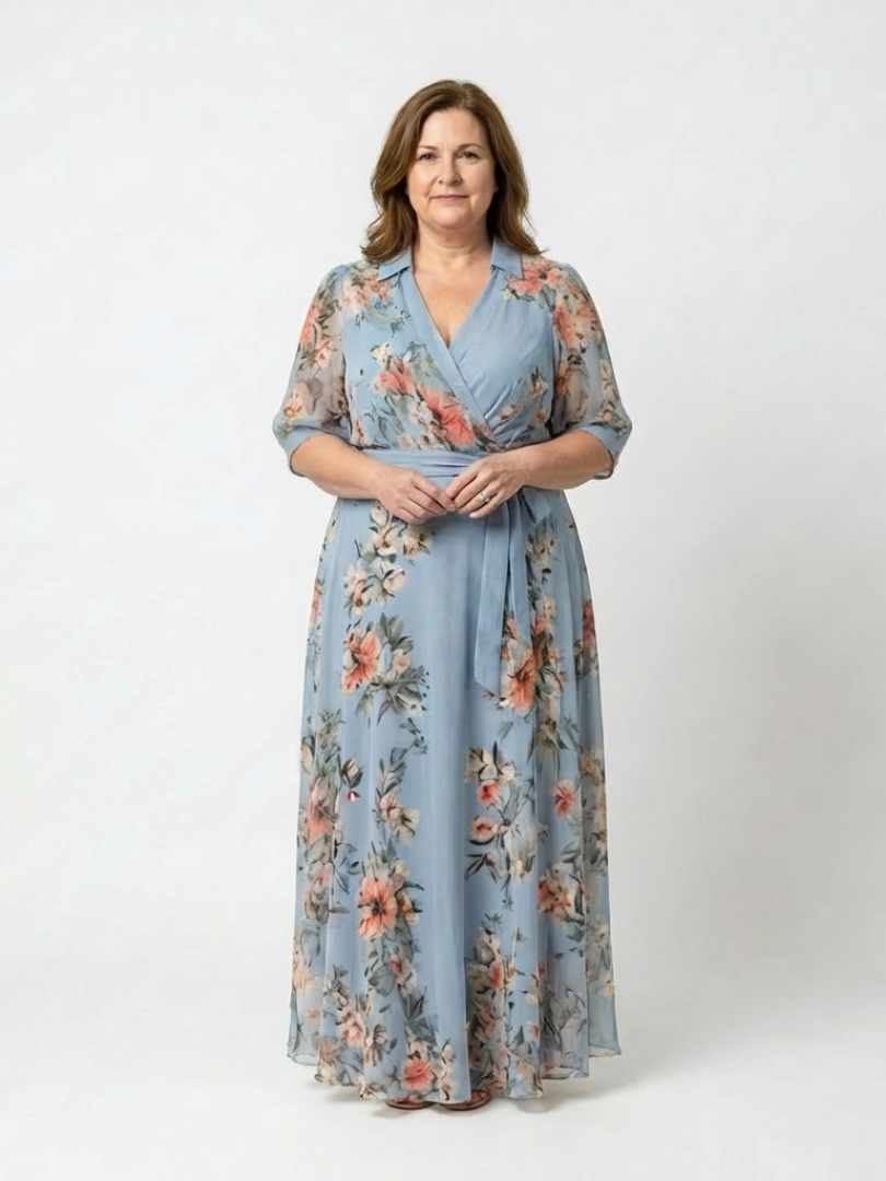 Elowen | Robe Maxi à Enveloppe
