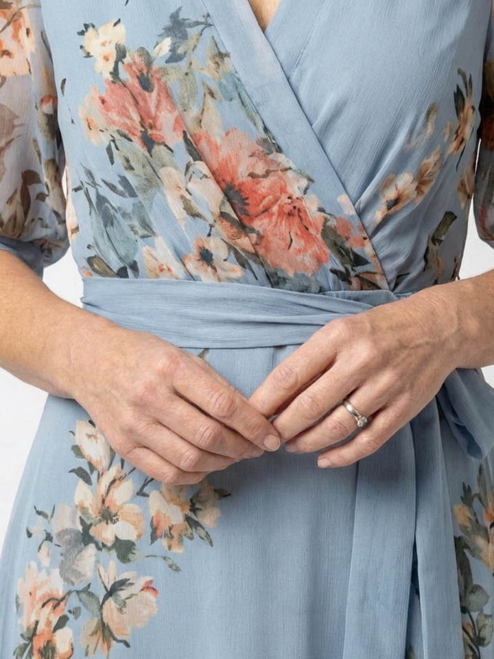 Elowen | Robe Maxi à Enveloppe