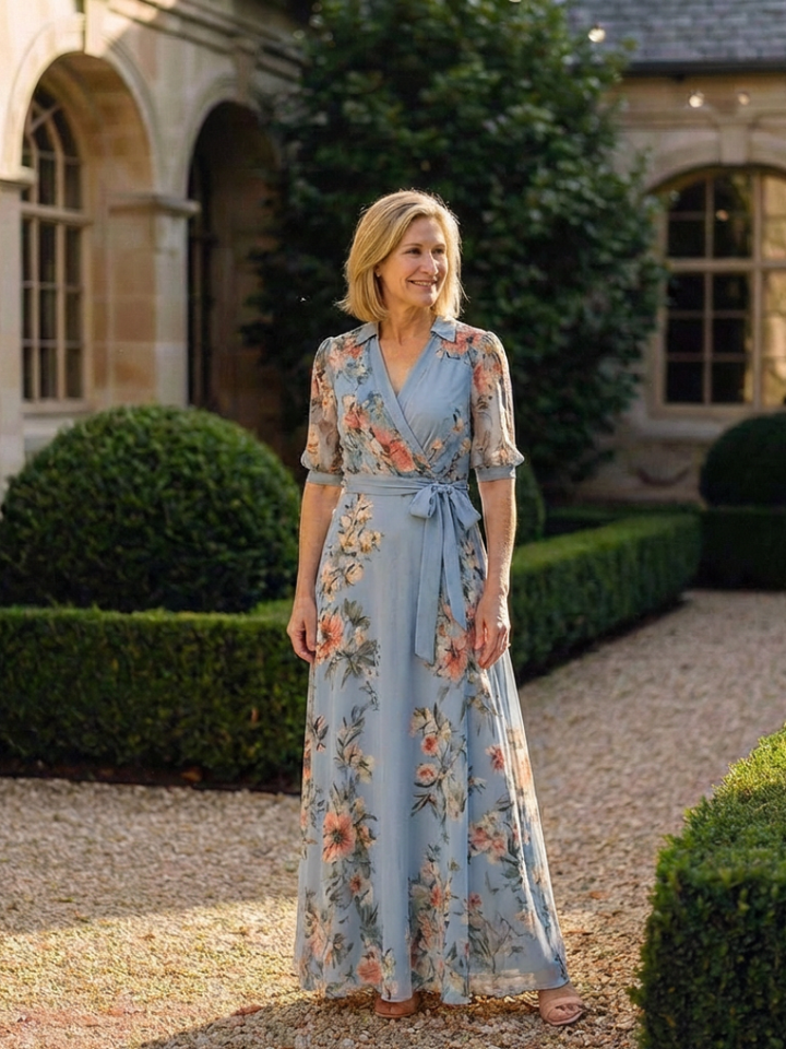 Elowen | Robe Maxi à Enveloppe
