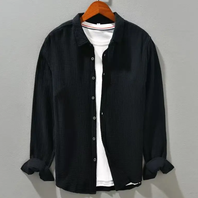 ALLEN | CHEMISE ÉLÉGANTE EN COTON DOUX COMME DE LA SOIE