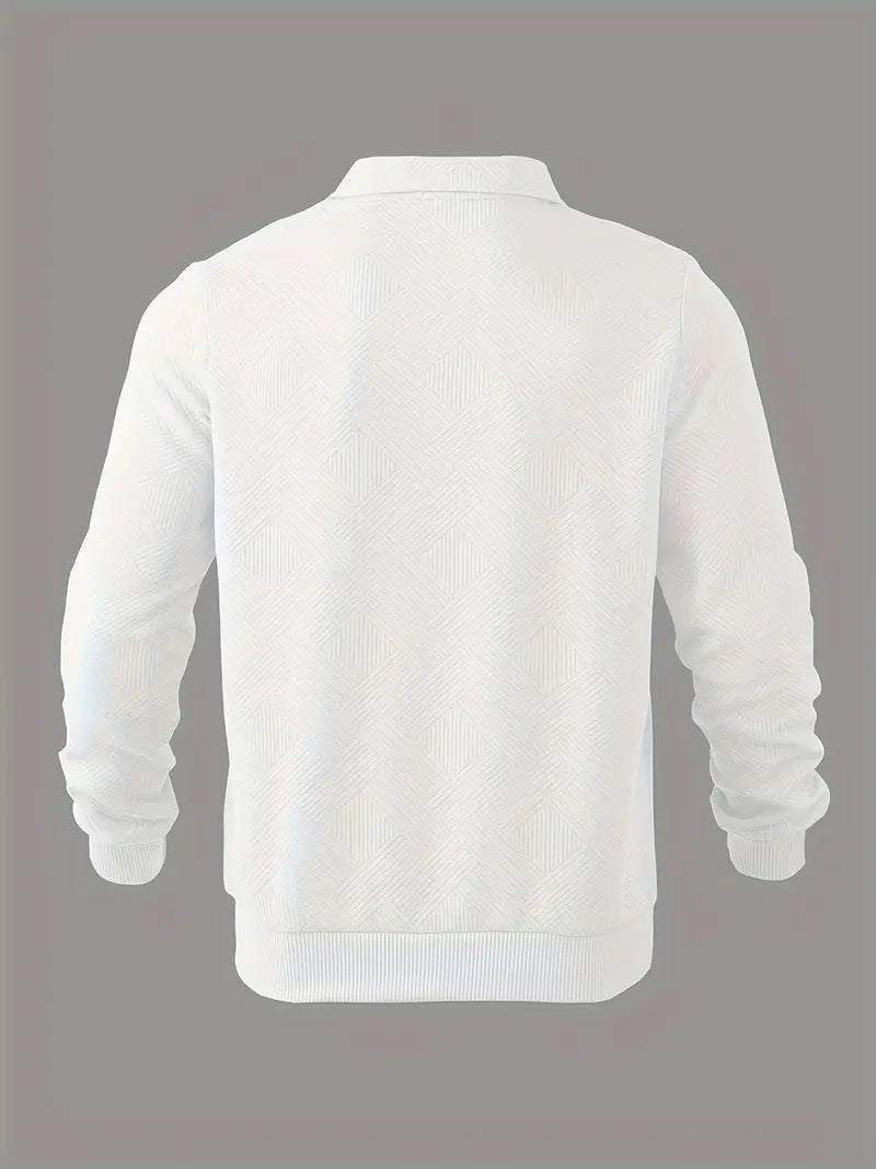 MICHAEL | PULL À MAILLE GÉOMÉTRIQUE