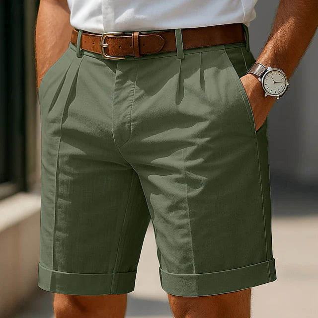 Eli | Short Chino Plissé D'été