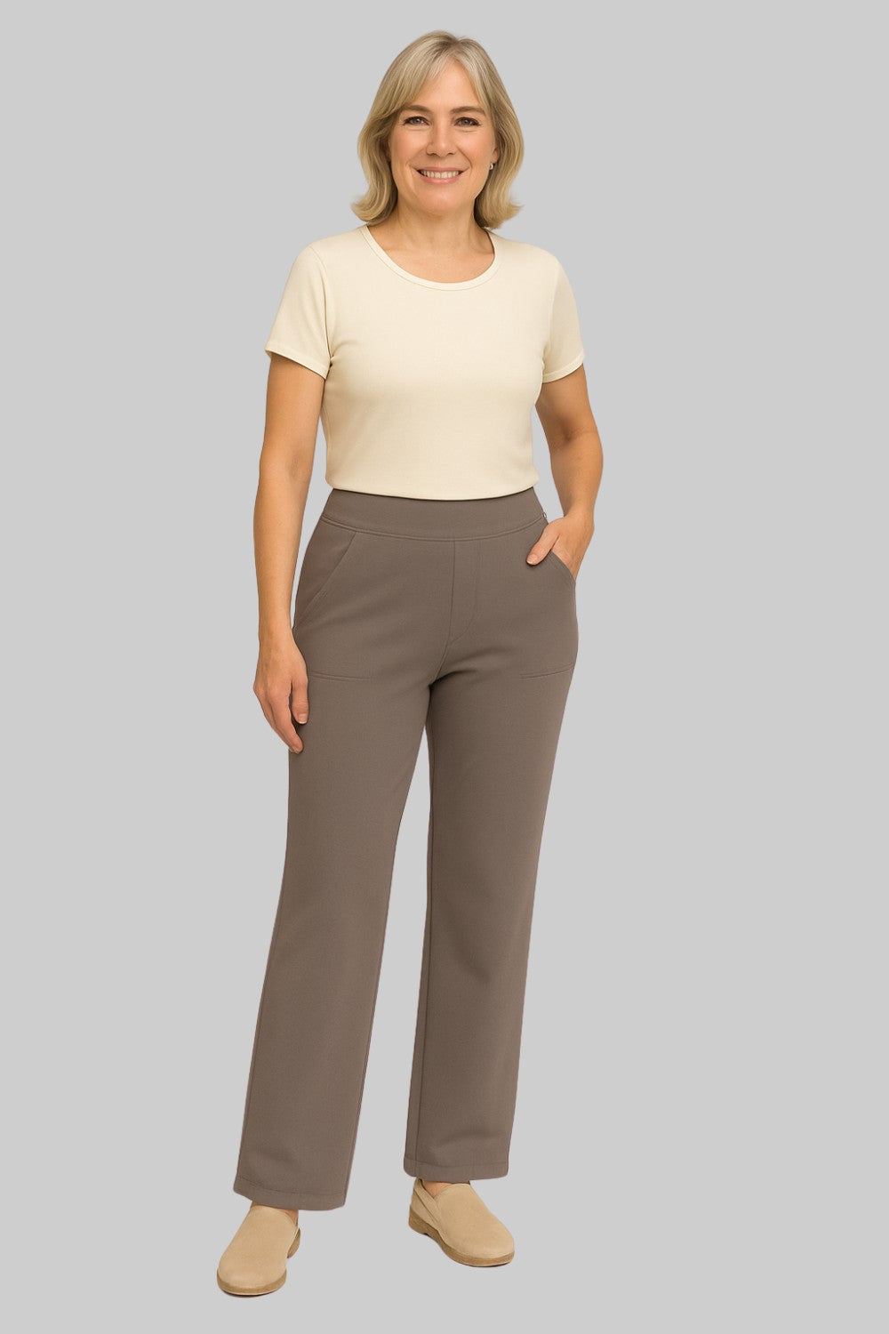 LANIE | PANTALON EXTENSIBLE ET CONFORTABLE