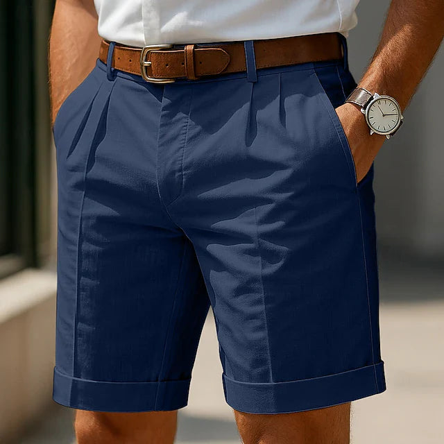 Eli | Short Chino Plissé D'été