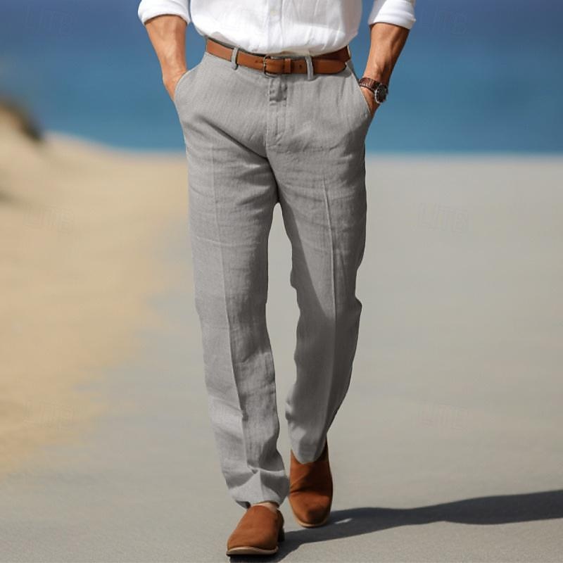 CRIS | PANTALON HOMME LUXE EN LIN PREMIUM